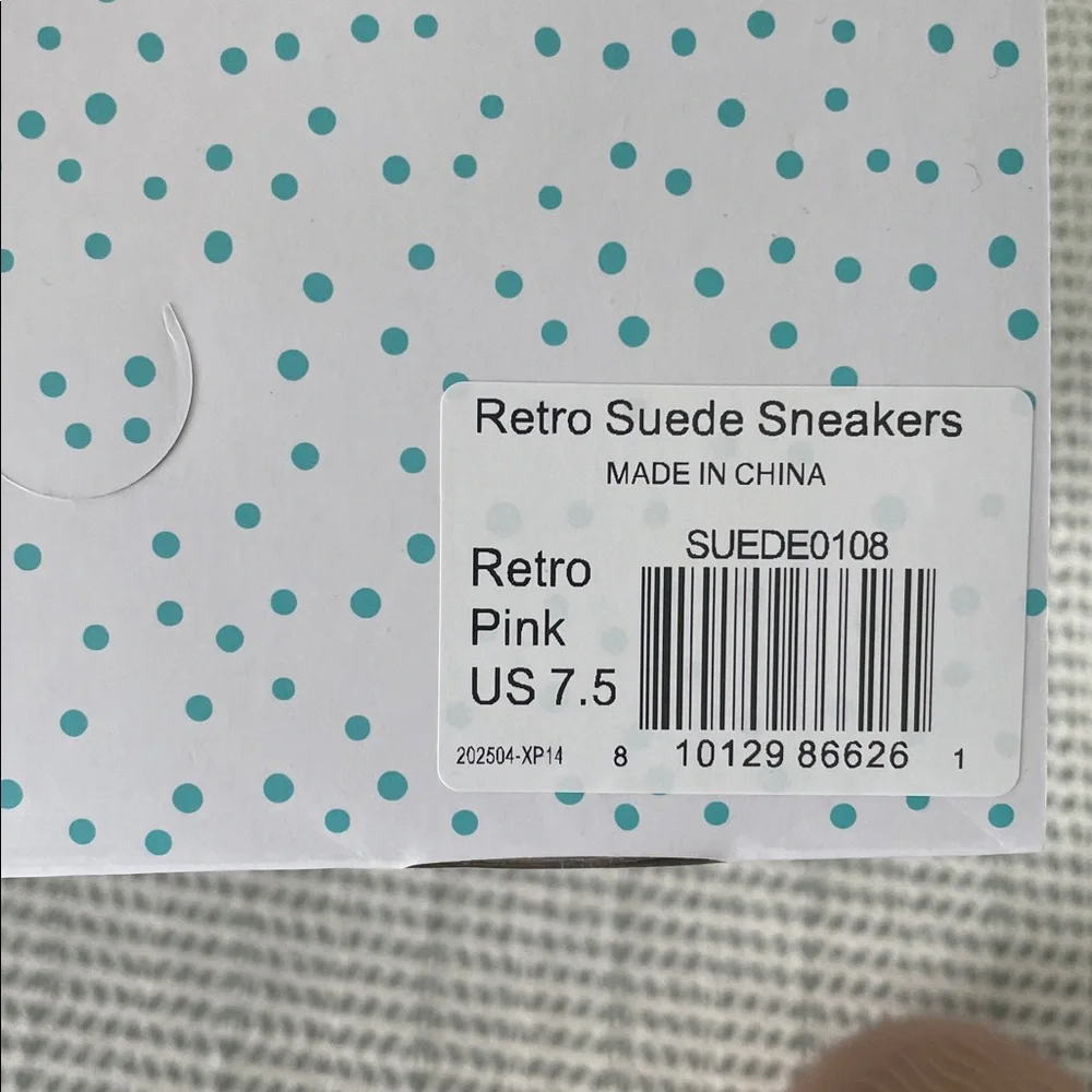 Ten Little Retro Pink Sneakers NIB - Picture 5 of 5